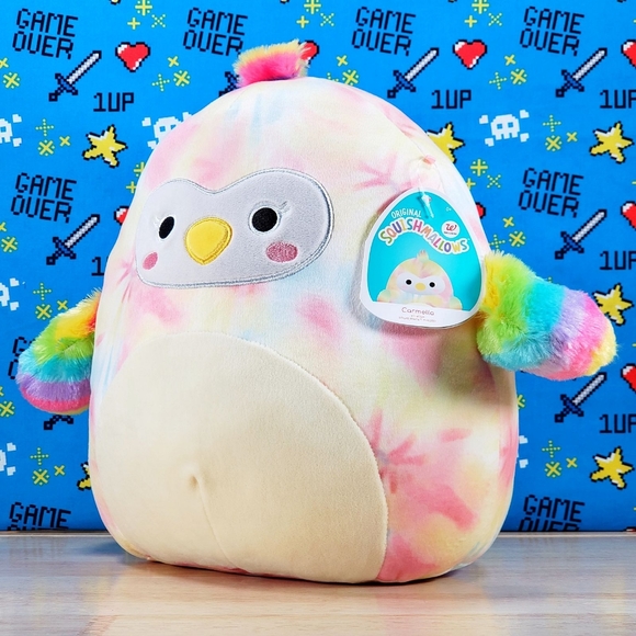 Squishmallow Carmella the Toucan Bird 12" UltraSoft Stuffed Animal Plush Toy NWT - Picture 6 of 12